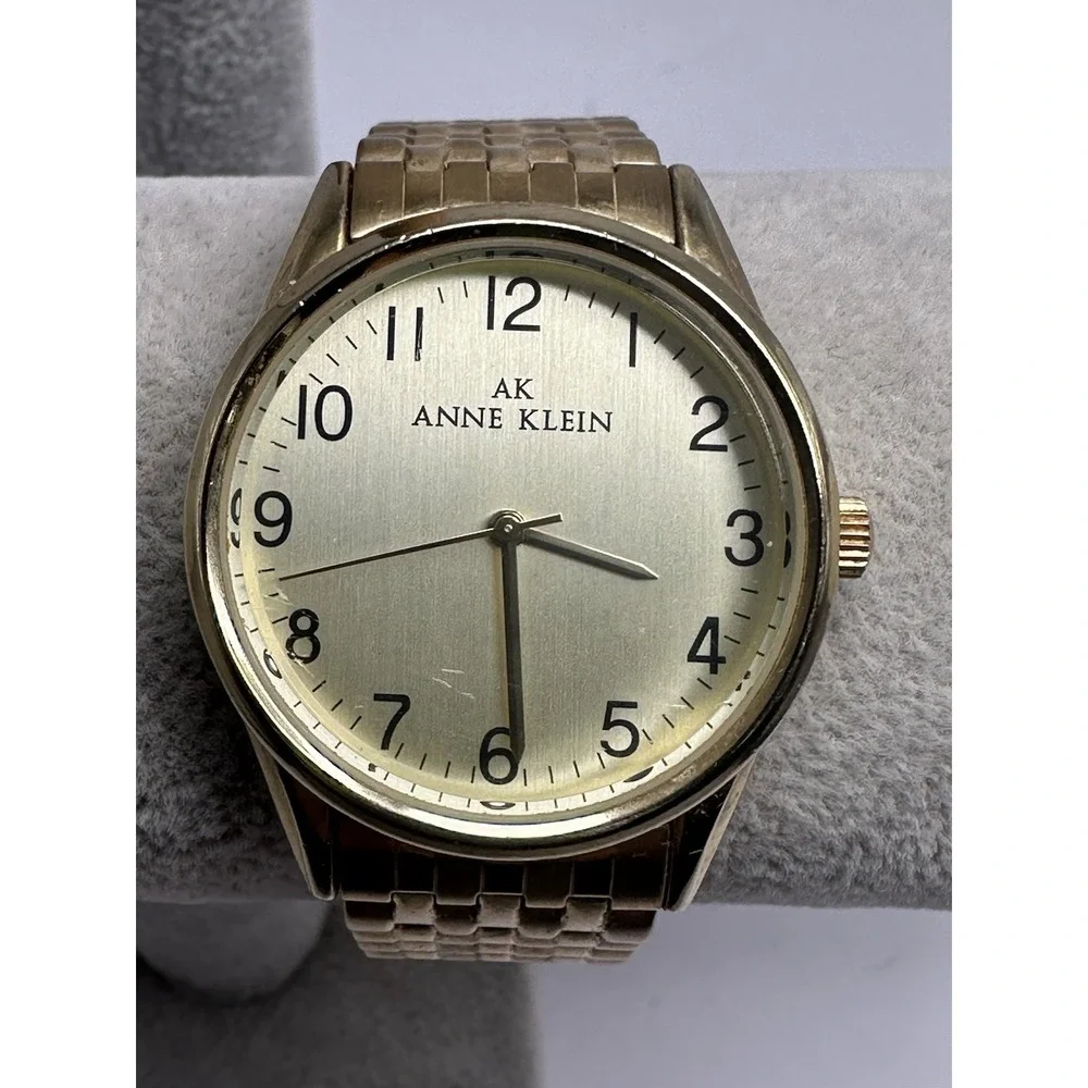 Anne Klein 10/9246 Mens Watch‎ New Battery 35MM 6.5